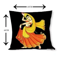 CLOUDNAP Classic Stylish Digital Desgin Decorative Cushion Covers (16 X 16 Inch)Set of 5 Mo - Free Size
