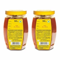 Apis Himalaya Honey, 500g (Buy 1 Get 1 Free) | 100% Pure| No Added Sugar or Adulteration