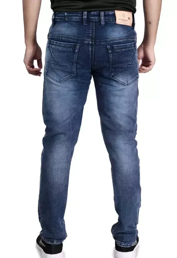 Men Denim Trendy Full Length Jeans Pant Mo - 28