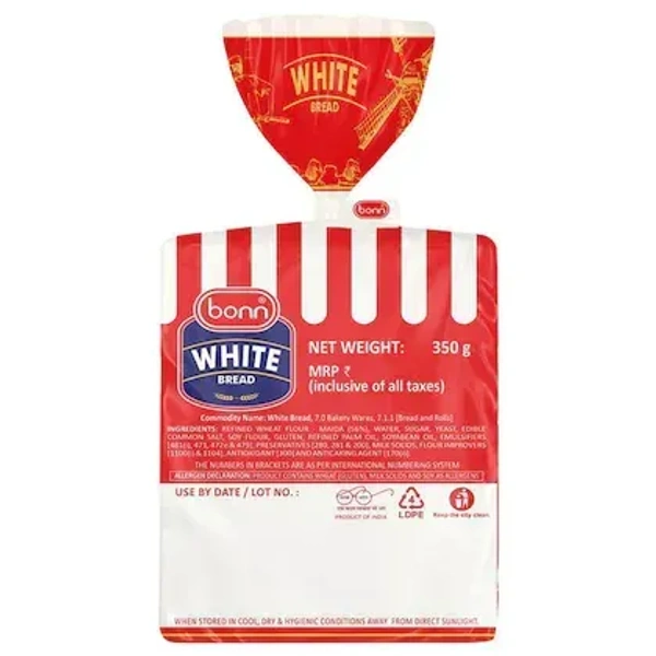 Bonn White Bread 350 g