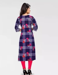 Women's Crepe straight Kurti Mo - XXL