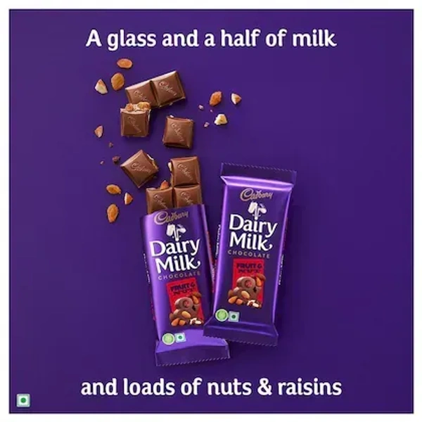 Cadbury Dairy Milk Fruit & Nut Chocolate Bar 36 g