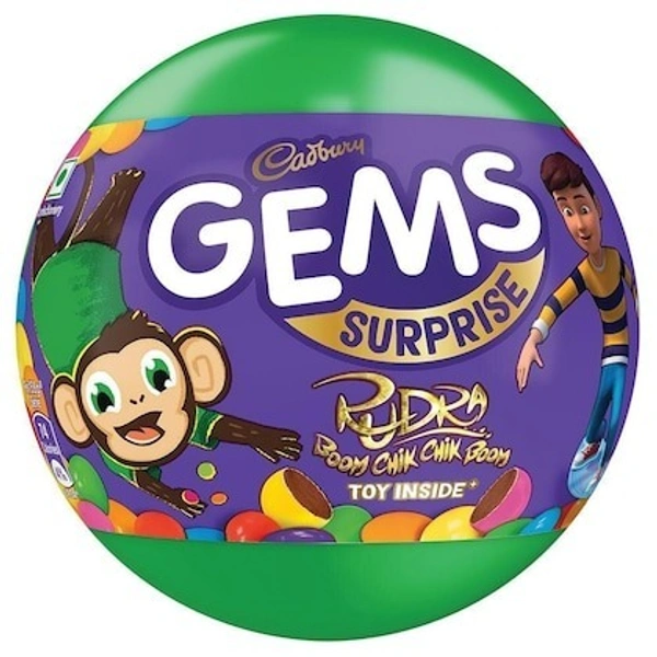 Cadbury Gems Surprise Ball with Toy 15.8 g