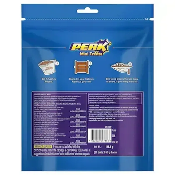 Cadbury Perk Home Treats Chocolate 115.5 g