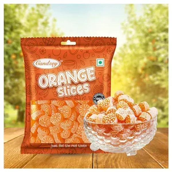 Candzey Orange Slices Candy 100 g