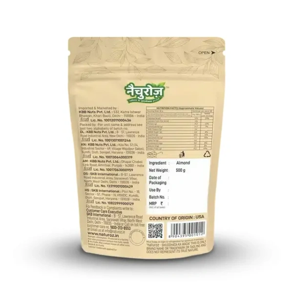Naturoz California Almonds Daily 500 g