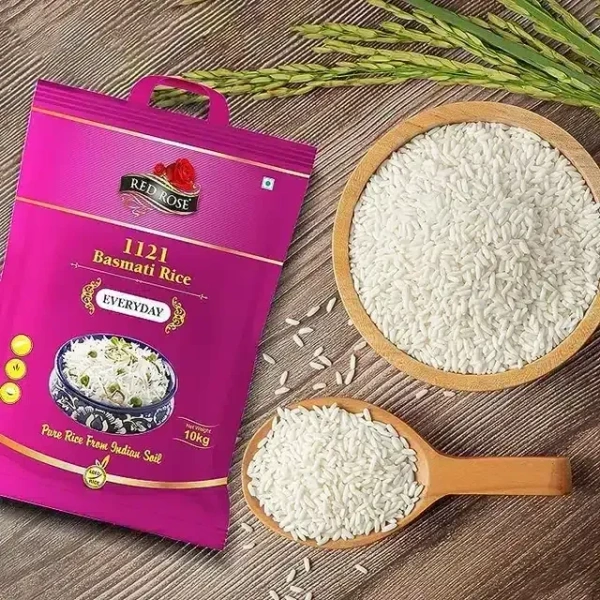 Red Rose 1121 Everyday Basmati Rice (Mini Dubar-II) (Broken Tukda) 10 Kg