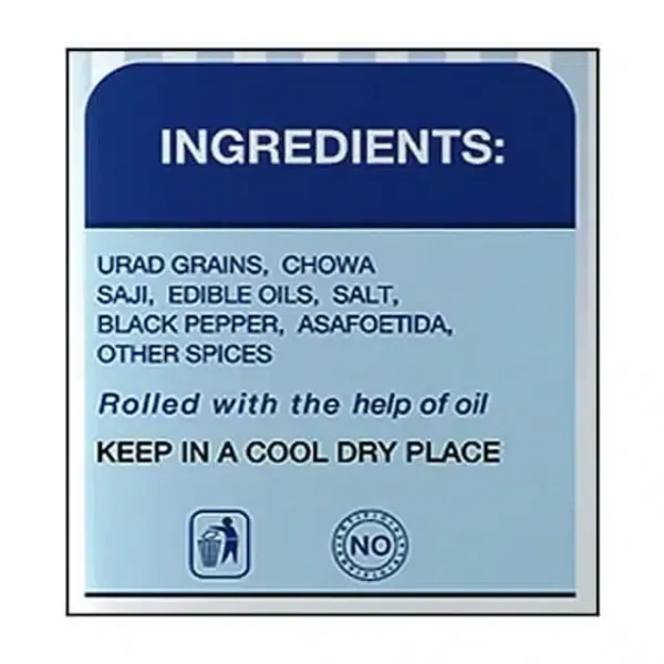 Vishal Rozana Urad Special Papad 400 g