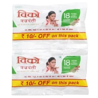 Vicco Vajradanti Saunf Flavour Toothpaste 2X20 g (Pack of 2)
