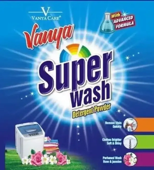  Vanya Super Wash Detergent Powder 3X1 kg (Pack of 3)