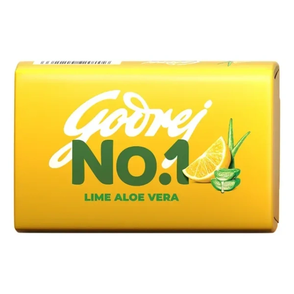 Godrej No.1 Lime and Aloe Vera Soap 5X100 g (Buy 4 Get 1 Free)