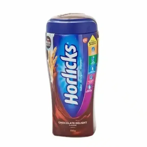 Horlicks Chocolate Delight Flavour - 500 g (Jar)