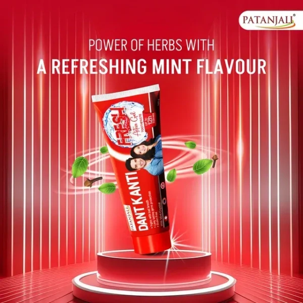 Patanjali Dant Kanti Fresh Active Gel Toothpaste 300 g