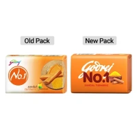 Godrej No.1 Sandal and Turmeric Soap 5X100 g (Buy 4 Get 1 Free)