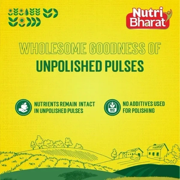Nutri Bharat Unpolished Mix Dal 1 Kg