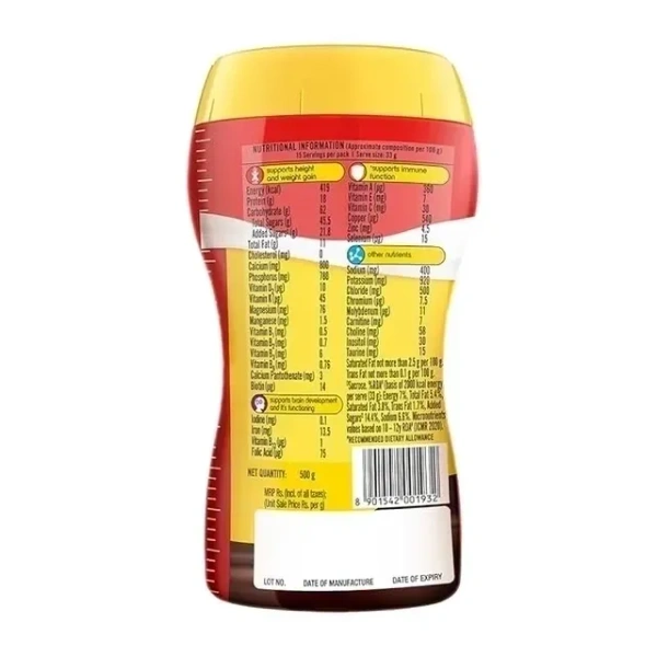 Complan Nutrition and Health Drink Royale Chocolate 500 g Jar