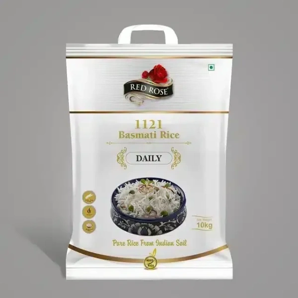 Red Rose Daily (Super Mogra) Basmati Rice (Broken Tukda) 10 Kg