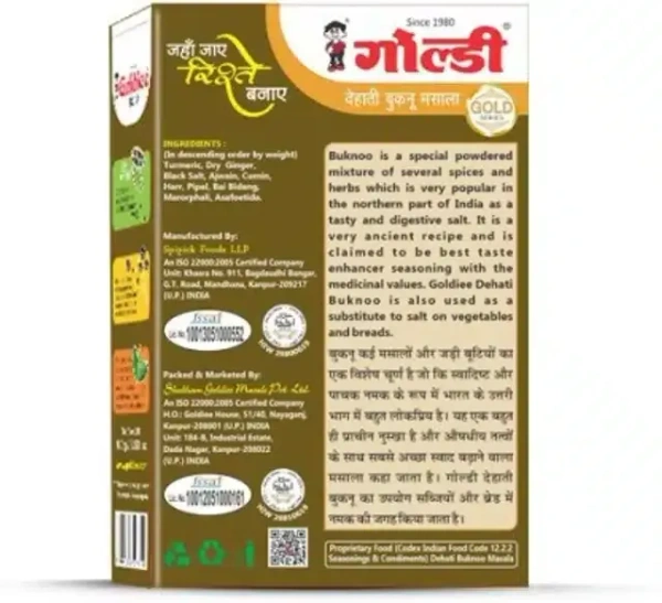 Goldiee Dehati Buknoo Masala 100 g