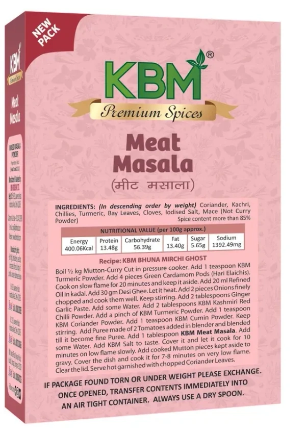 KBM Premium Meat Masala 50 g