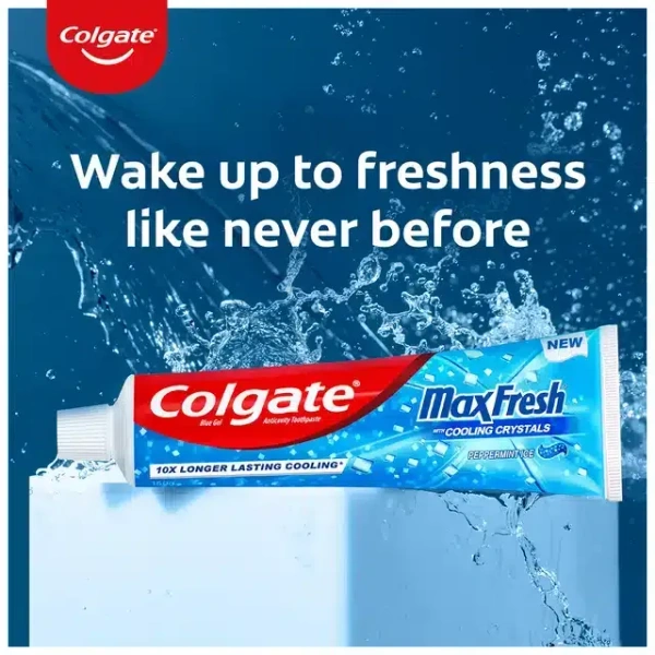 Colgate Maxfresh Blue Gel Toothpaste 300 g (2X150 g)