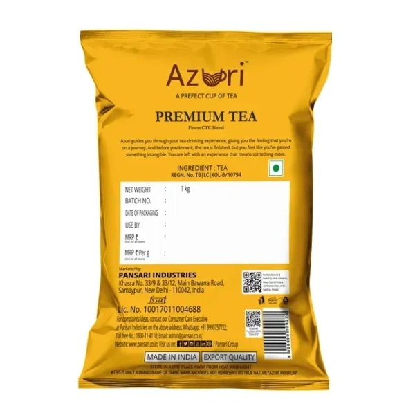 Pansari Azuri Premium Tea Chai 1 kg