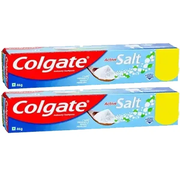 Colgate Active Salt Toothpaste 34 g (Pack Of 2)