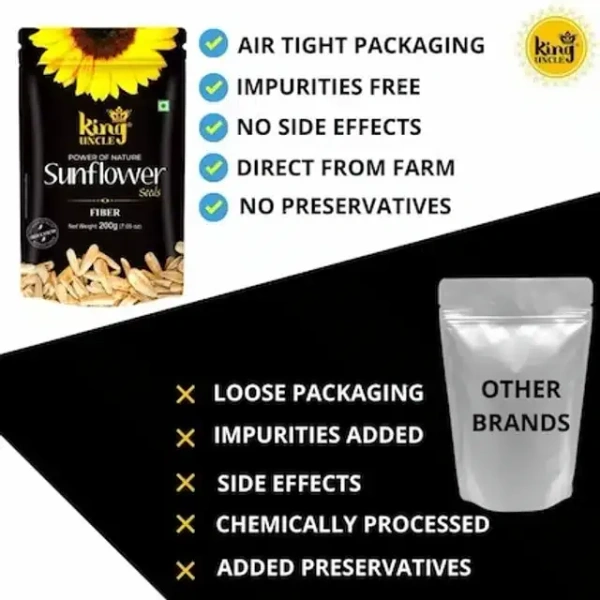 King Uncle Sunflower Seed 200 g