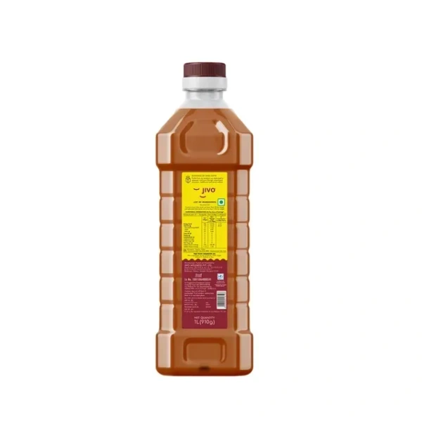 Jivo Cold Press Kachi Ghani Mustard Oil 1 L (Bottle)
