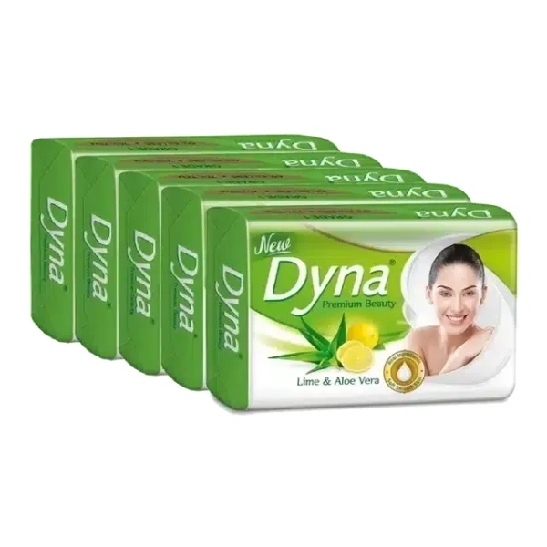 Dyna Lime & Aloevera Extracts 5X100 g (Pack of 5)