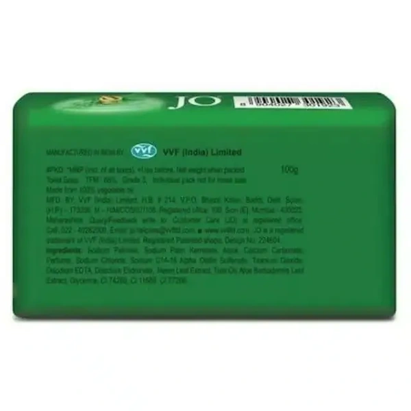 Jo Neem Tulsi Aloevera Soap 5X100 g (Pack of 5)