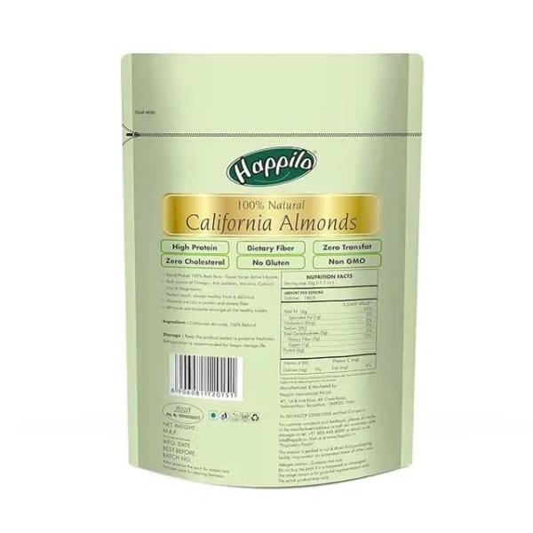Happilo 100% Natural Californian Almond 200 g