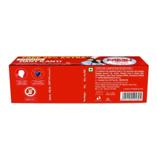 Patanjali Dant Kanti Fresh Active Gel 80 g