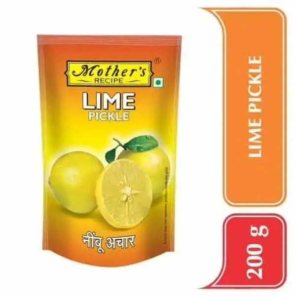 Mother's Recipe Lime Pickle 200 g (Pouch)