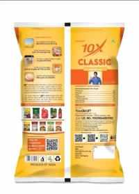 10X Classic Chakki Fresh Atta 10 Kg