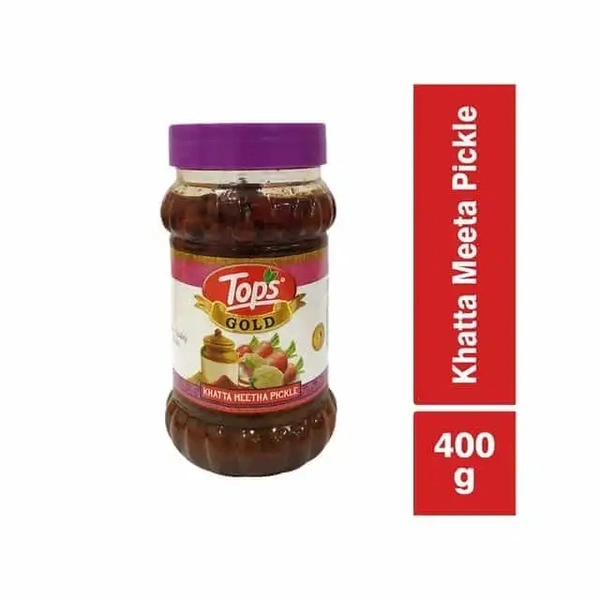 Tops Gold Khatta Meetha Pickle 400 g
