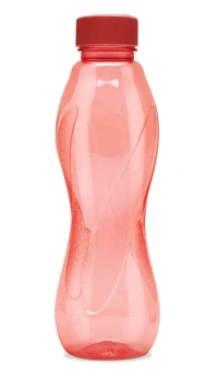 Plastic Water Bottles (1000 ml) (Red, Set of 3)