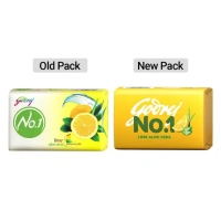 Godrej No.1 Lime and Aloe Vera Soap 5X100 g (Buy 4 Get 1 Free)