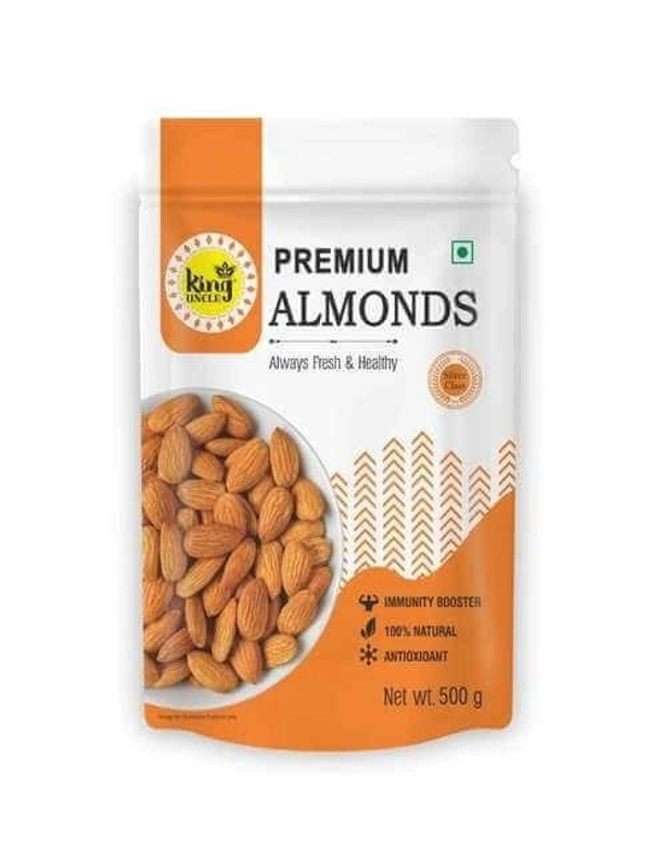 King Uncle Premium Almonds 500 g