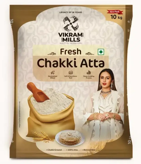 Vikram Mills Fresh Chakki Atta 10 kg