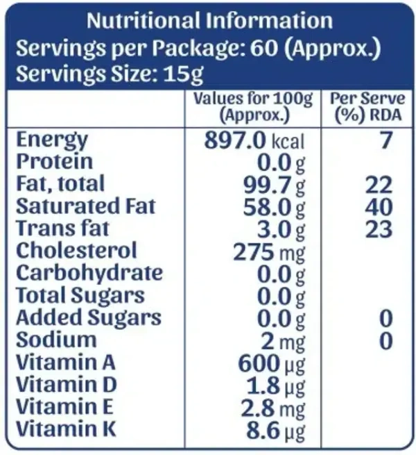 Paras Desi Ghee 1 L (Carton)