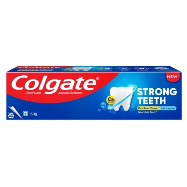 Colgate Strong Teeth Dental Cream Toothpaste 150 g