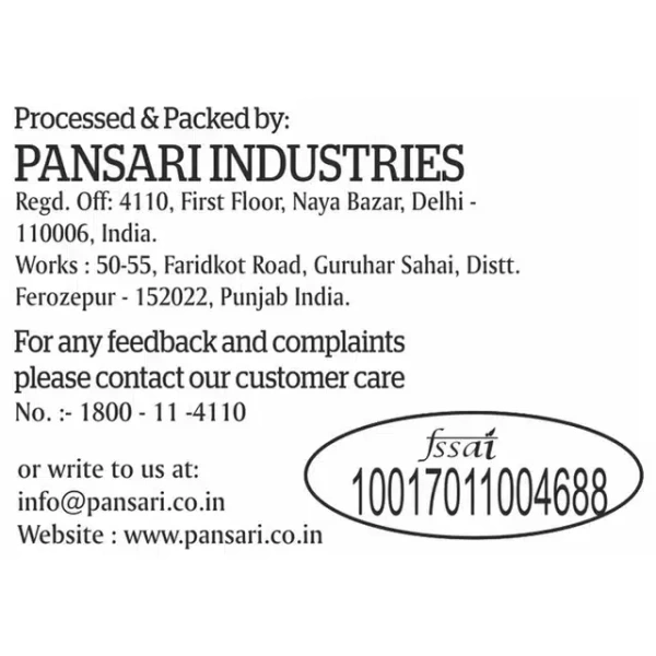 Pansari Chakki Fresh Atta 10 kg + Free Pansari Maida 500 g