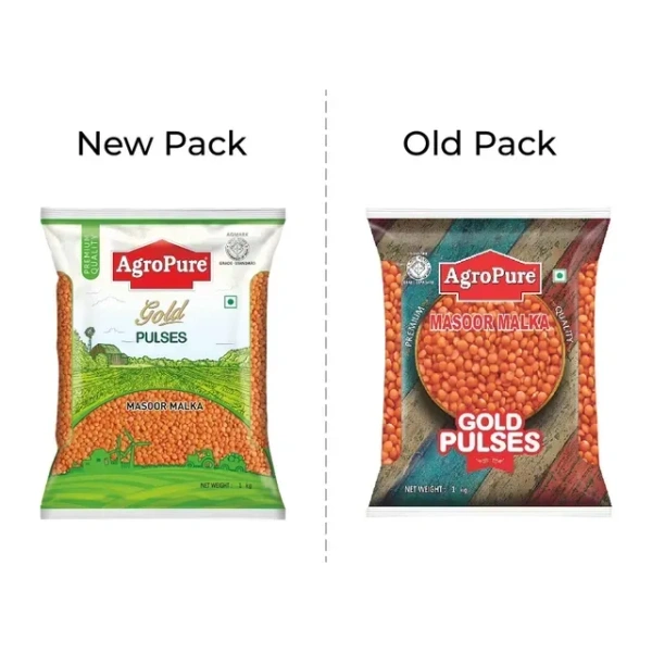 Agropure Gold Masoor Malka 1 kg