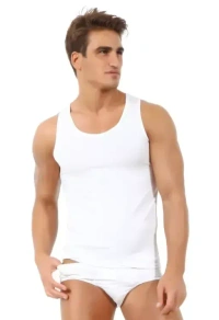 Men’s Cotton Vest White Color Innerwear Combo Pack Of 8 Mo - XL
