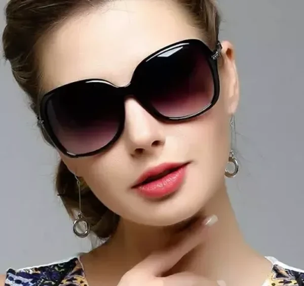 Square Rimless Sunglasses for Women Mo - Free Size