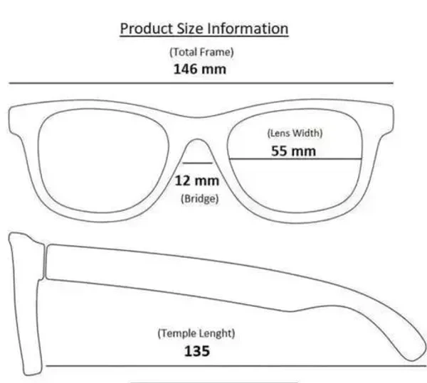 Trendy fashionable stylish sunglasses for men and women with hard case Mo - Free Size