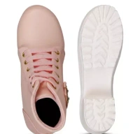Synthetic Leather Boot Mo - IND-4