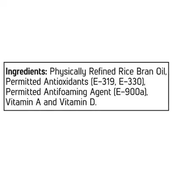 Fortune Physically Refined Rice Bran Oil 1 L (Pouch)