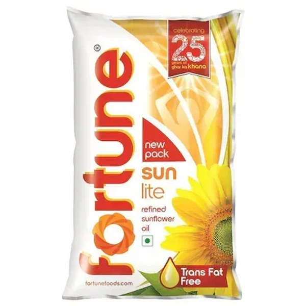 Fortune Sunlite Refined Sunflower Oil 870 g