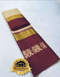 Elephant border,sico silk, hathi wala sari,new pattern saree, chiffon,Paithani border saree with blouse piece Designer Traditional Handloom Party wear Cotton Banarsi Wedding Georgette Letest Collection Chiffon Printed Affordable Yeola paithani Silk,saree,saree, Jacquard Maheswari silk Banarasi, Mo - Free Size
